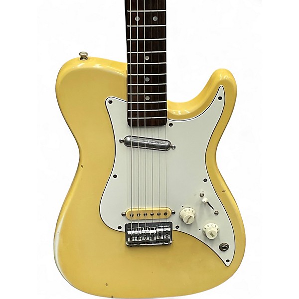Vintage 1980s Fender Bullet Deluxe White Solid Body Electric Guitar