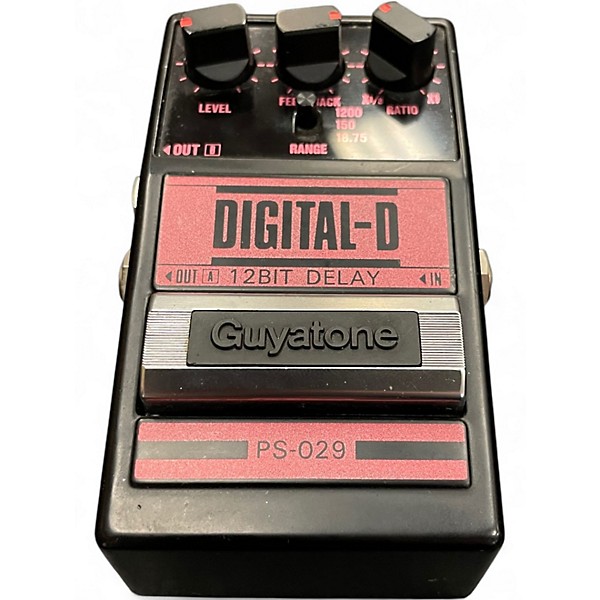 Used Guyatone Digital-D delay Effect Pedal