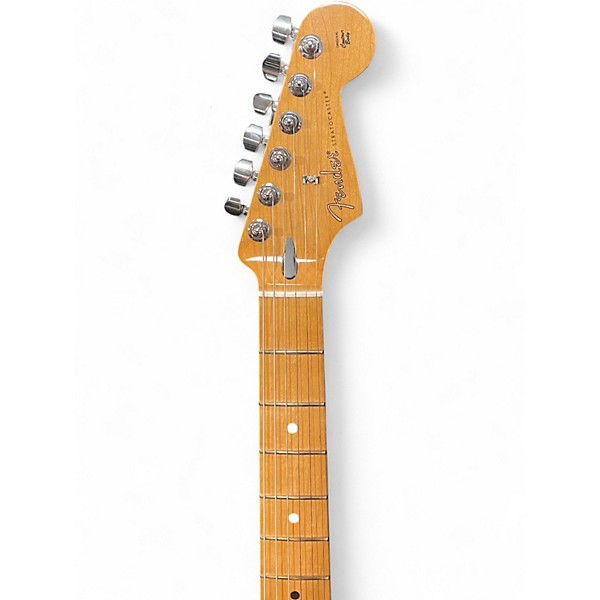 Used 2020s Fender stratocaster Black Solid Body Electric Guitar