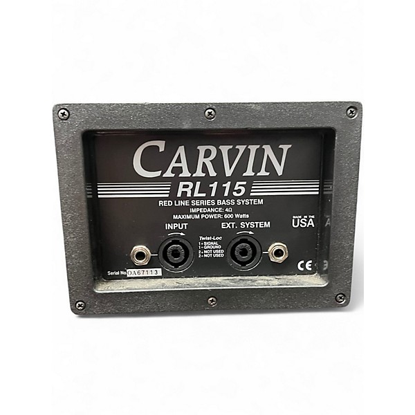 Used Carvin RL115 Bass Cabinet