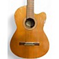 Used Vantage VSC-20E Antique Natural Classical Acoustic Electric Guitar