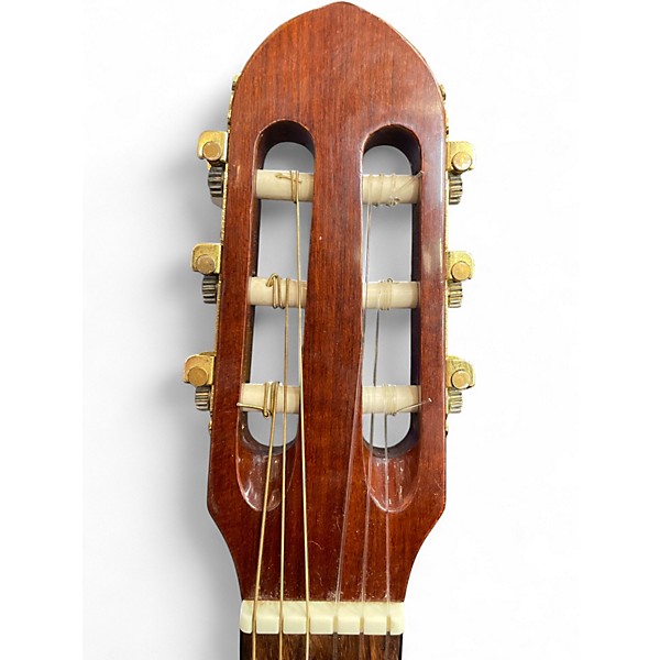 Used Vantage VSC-20E Antique Natural Classical Acoustic Electric Guitar