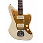 Used Squier J Mascis Jazzmaster Vintage White Solid Body Electric Guitar