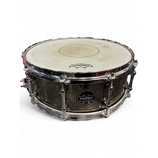 Used Mapex 5X14 ARMORY TOMAHAWK STEEL Gunmetal Gray Drum