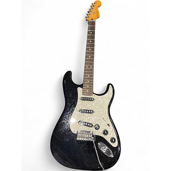 Used Fender 70th Anniversary Player Stratocaster Nebula Noir Solid Body Electric Guitar