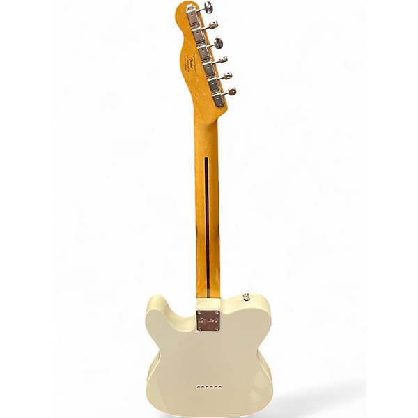 Used Squier Classic Vibe Telecaster Thinline Olympic White Hollow Body Electric Guitar