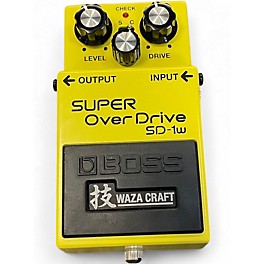 Used BOSS SD1W Super Overdrive Waza Craft Effect Pedal