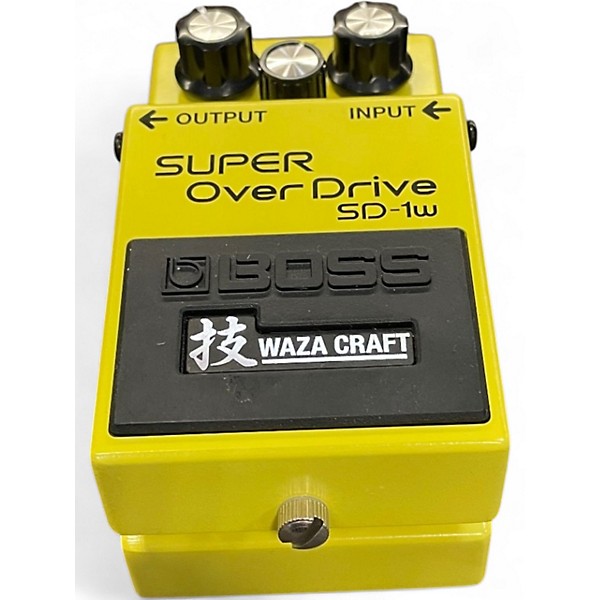 Used BOSS SD1W Super Overdrive Waza Craft Effect Pedal