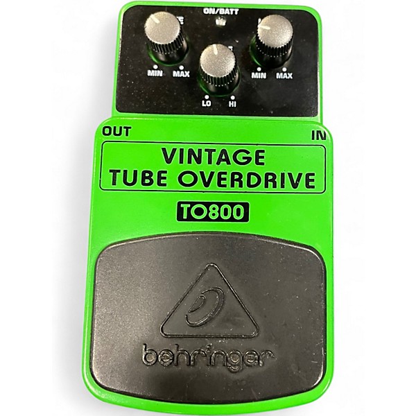 Used Behringer TO800 Vintage Tube Overdrive Effect Pedal