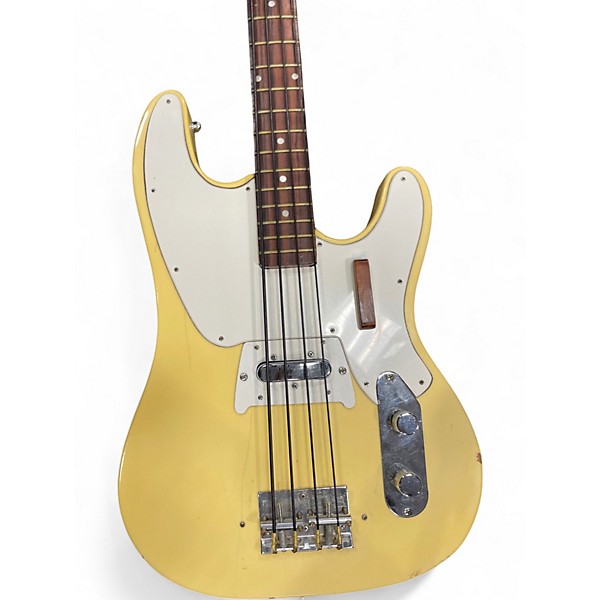 Used Miscellaneous MIJ P BASS Vintage White Electric Bass Guitar