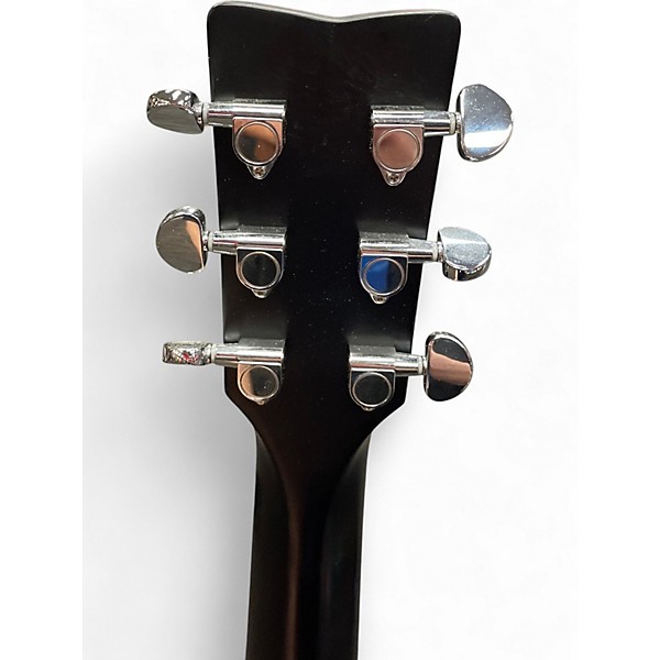 Used Yamaha FG-TA Black Acoustic Electric Guitar