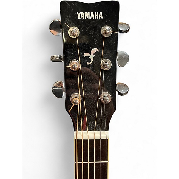 Used Yamaha FG-TA Black Acoustic Electric Guitar