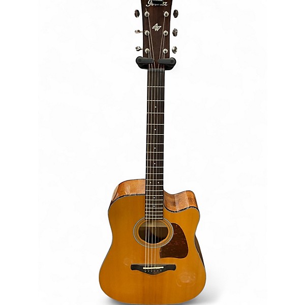 Used Ibanez AVD9CE Natural Acoustic Electric Guitar