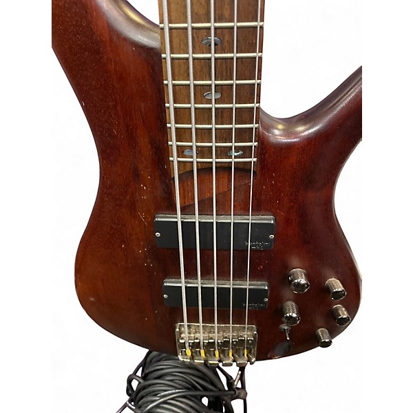 Used Ibanez SR505 5 String Walnut Electric Bass Guitar