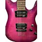 Used Schecter C-6 elite Trans Purple Solid Body Electric Guitar