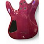Used Schecter C-6 elite Trans Purple Solid Body Electric Guitar