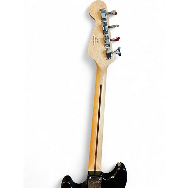 Used Squier Badtz-Maru Bronco Bass Black Electric Bass Guitar