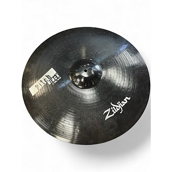 Used Zildjian 22in Pitch Black Ride Cymbal