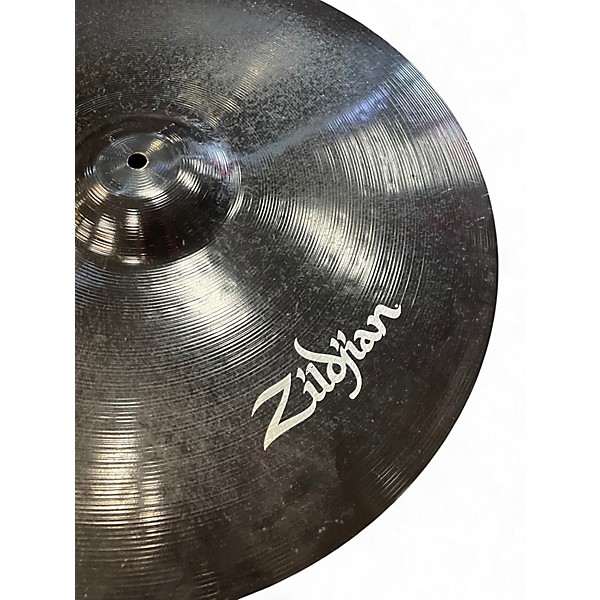 Used Zildjian 22in Pitch Black Ride Cymbal