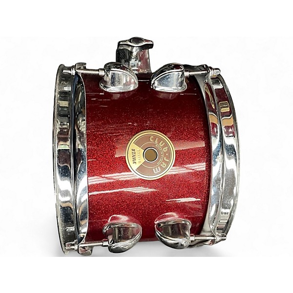 Used TAMA 3 Piece Club Jam Red Drum Kit