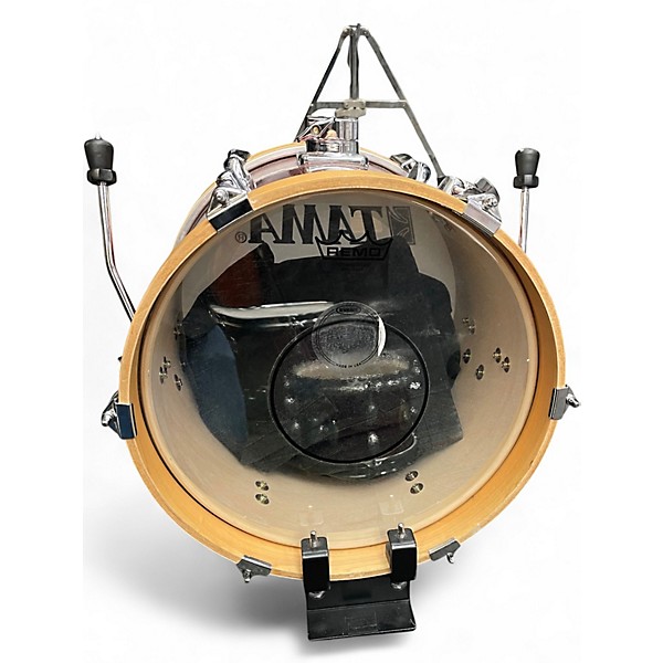 Used TAMA 3 Piece Club Jam Red Drum Kit