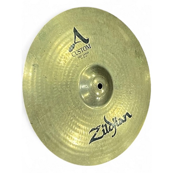 Used Zildjian 14in A Custom Fast Crash Cymbal