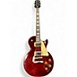 Used 2003 Epiphone Les Paul 1960 Tribute Plus Black Cherry Solid Body Electric Guitar thumbnail