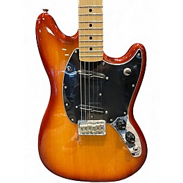 Used Fender Player Mustang Sunburst Solid Body Electric Guitar