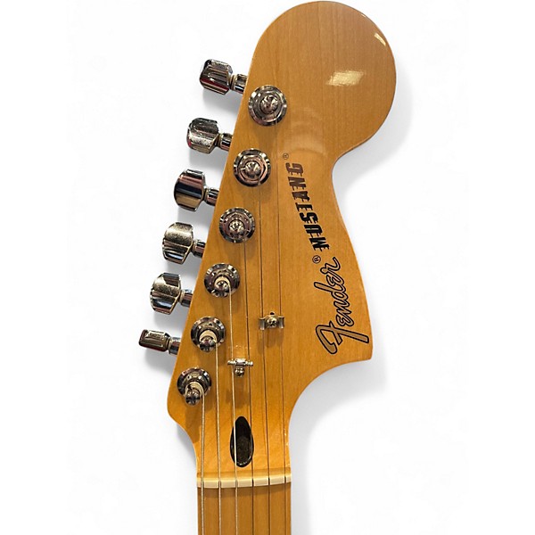 Used Fender Player Mustang Sunburst Solid Body Electric Guitar