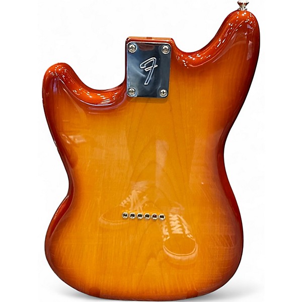 Used Fender Player Mustang Sunburst Solid Body Electric Guitar