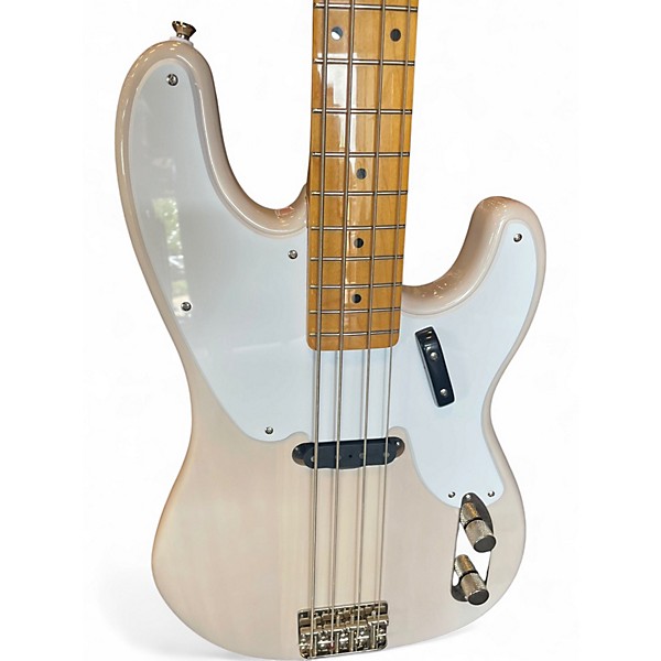 Used Squier Classic Vibe 1950S Precision Bass White Blonde Electric Bass Guitar
