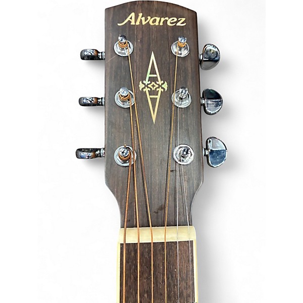 Used Alvarez AD60 Dreadnought Natural Acoustic Guitar
