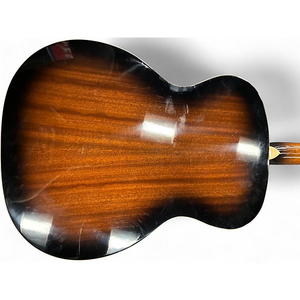 Used Silvertone 600E/AVS American Vintage Sunburst Acoustic Electric Guitar