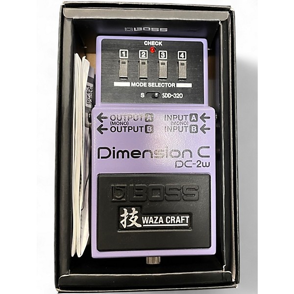 Used BOSS Dimension C DC-2W Effect Pedal
