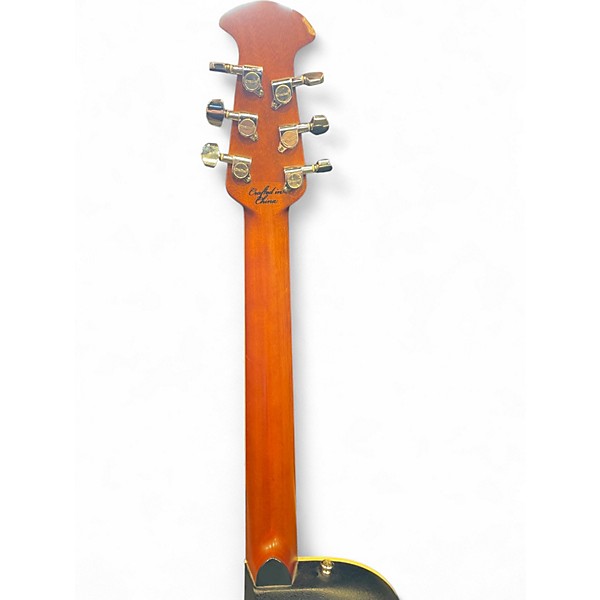 Used Ovation CS28-RR Celebrity Wine Red Acoustic Electric Guitar