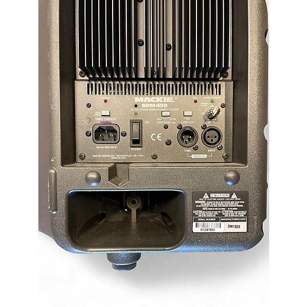 Used Mackie SRM450 Powered Speaker