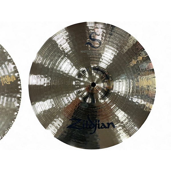 Used Zildjian 14.25in S Family Mini Hi-Hats Pair Cymbal