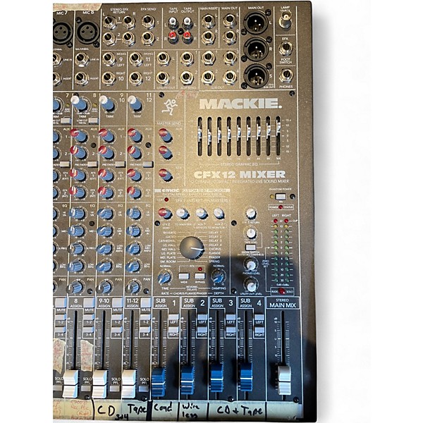 Used Mackie CFX12 Unpowered Mixer