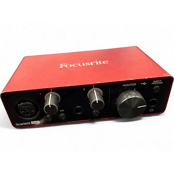 Used Focusrite Scarlett Solo Gen 3 Audio Interface
