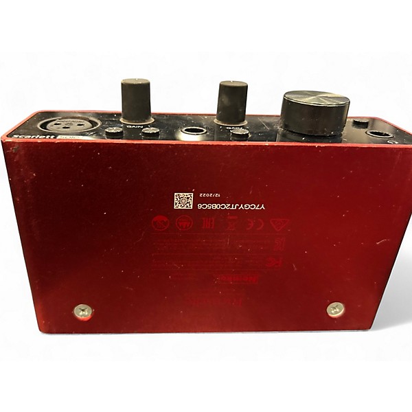 Used Focusrite Scarlett Solo Gen 3 Audio Interface