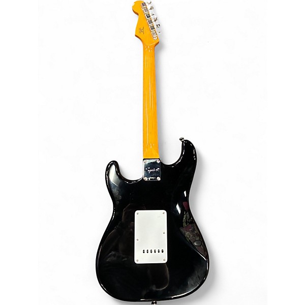 Used 2025 Squier Classic Vibe 50's Stratocaster Black Solid Body Electric Guitar