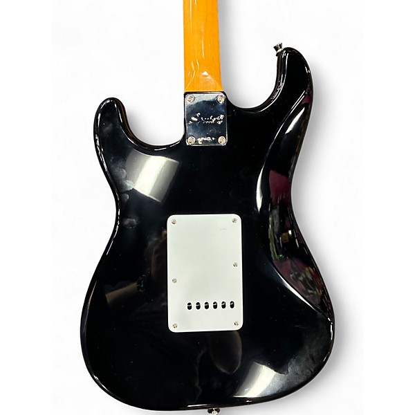 Used 2025 Squier Classic Vibe 50's Stratocaster Black Solid Body Electric Guitar