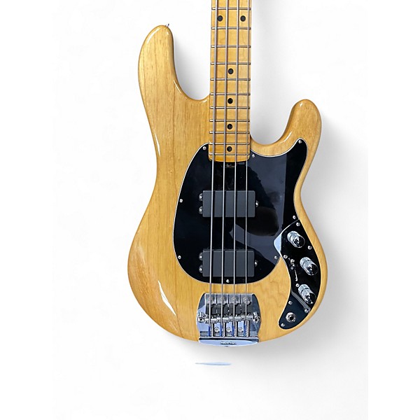 Used Ernie Ball Music Man Classic Sabre Natural Electric Bass Guitar
