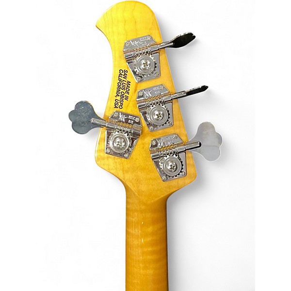 Used Ernie Ball Music Man Classic Sabre Natural Electric Bass Guitar