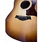 Used Taylor Sunset Blvd 117e Sunset Edgeburst Acoustic Electric Guitar