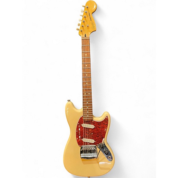 Used Squier Classic Vibe 60s Mustang White Solid Body Electric Guitar