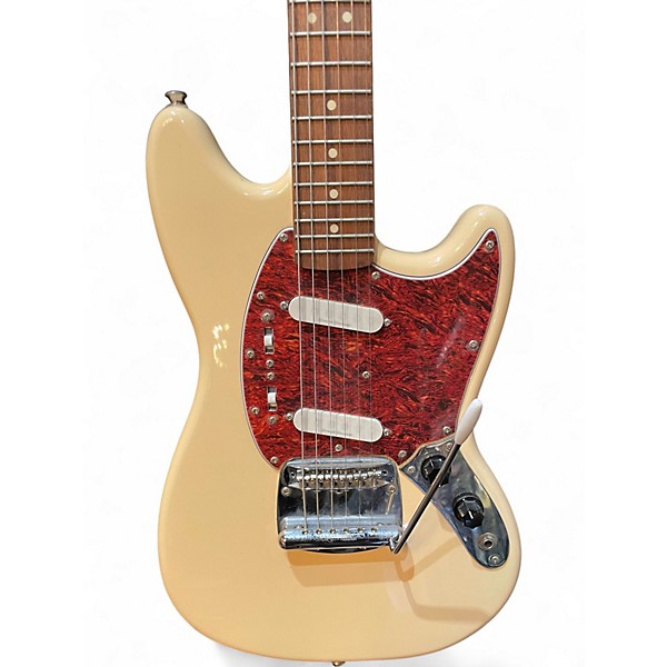 Used Squier Classic Vibe 60s Mustang White Solid Body Electric Guitar