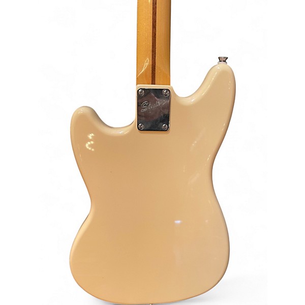 Used Squier Classic Vibe 60s Mustang White Solid Body Electric Guitar
