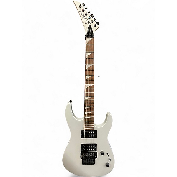 Used Jackson X SERIES DK2XR Silver Solid Body Electric Guitar