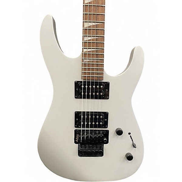 Used Jackson X SERIES DK2XR Silver Solid Body Electric Guitar